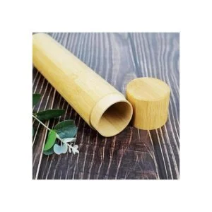 Tubo pequeño de urna dispersadora de bambú para cenizas_3