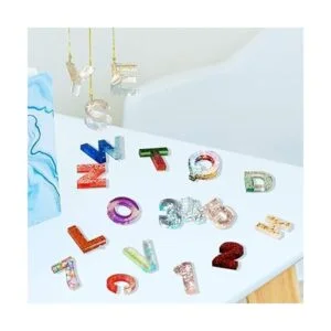 Lohasky Kit de moldes de fundición de resina de silicona_3