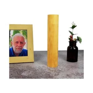 Tubo pequeño de urna dispersadora de bambú para cenizas_6