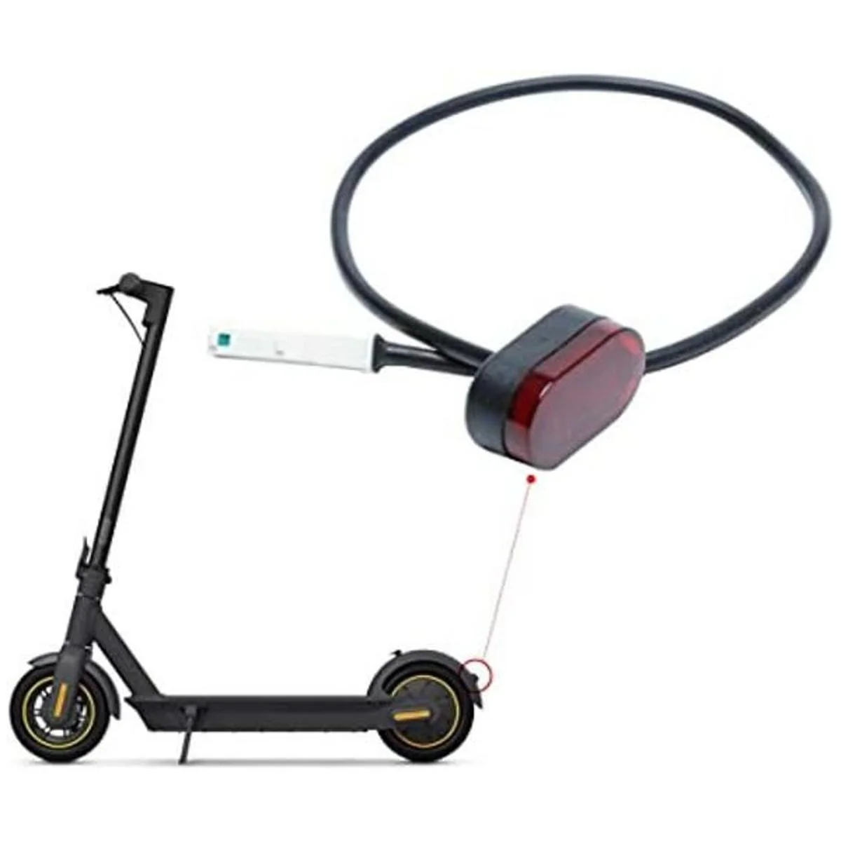 MORICHS LED trasera lámpara de freno para Ninebot Scooter_1