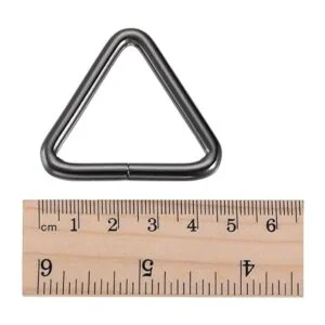 uxcell Hebilla de anillo triangular de metal de 1.5_5