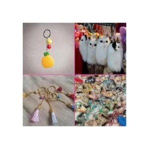 Juego de 200 anillos planos para llavero 50 anillos_5