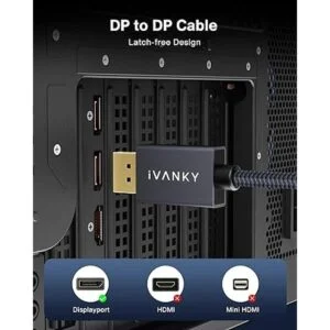 Cable DisplayPort 1.6 pies iVANKY DP Cable 4K60Hz_6