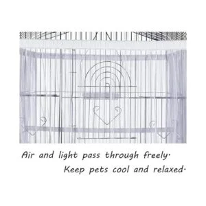 Tamu style Colector de semillas de jaula de pájaros_3