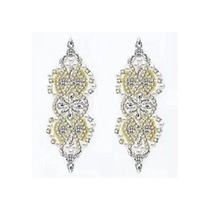 FAMLEAF Apliques de diamantes de imitación 2 piezas_1