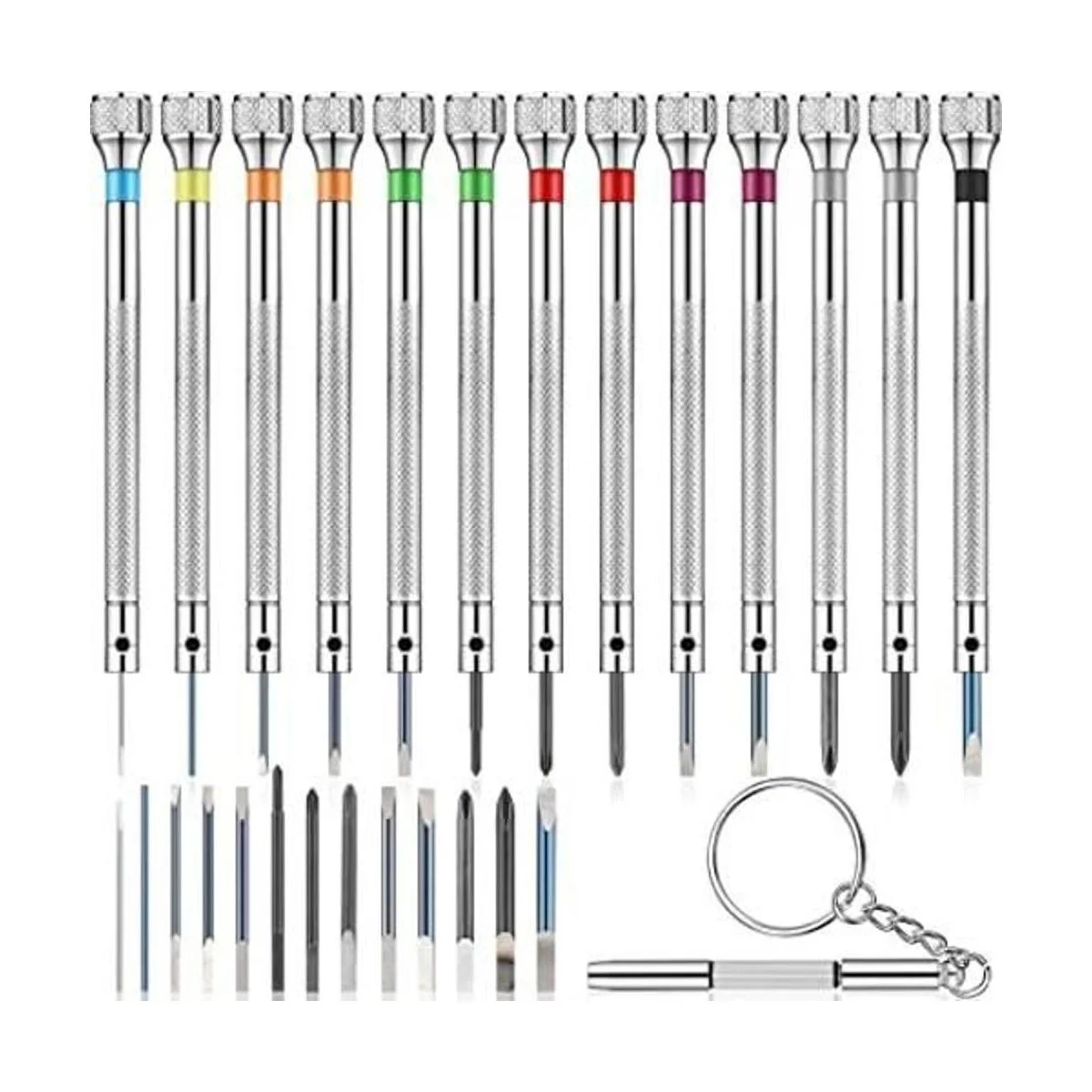 Juego de 13 destornilladores de reloj de micro precisión_1