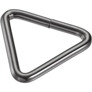 uxcell Hebilla de anillo triangular de metal de 1.5_4