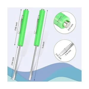 Juego de 5 destornilladores de bolsillo magnéticos con_2