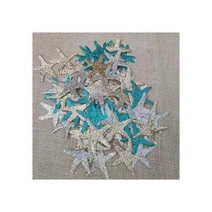 Mybbshower Confeti de estrellas de mar con purpurina para_5
