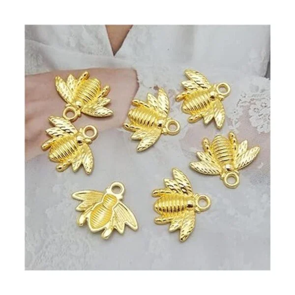yaokan 100 colgantes de aleación de oro para hacer joyas_5