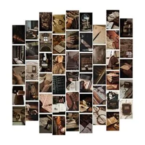 Dark Academia Estética para decoración de habitación kit_1