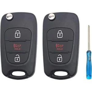 2 fundas plegables de repuesto para llavero de entrada sin_1