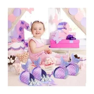 36 cajas de dulces de sirena cajas de regalo de cola de_6