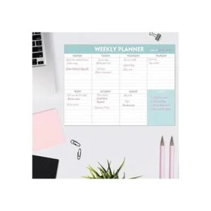 Bloc de notas semanal Bloc de notas de planificación con_4