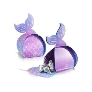 36 cajas de dulces de sirena cajas de regalo de cola de_1