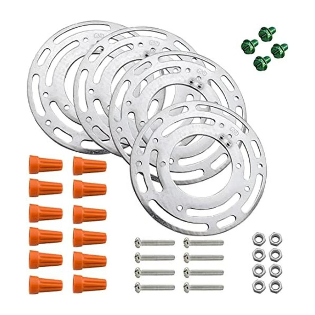 MARRTEUM Juego de 4 barras transversales de luz universal_1