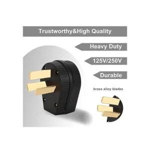 Enchufe de alimentación de 50A NEMA 1050P 50 amperios 250_2