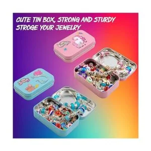 Kit de fabricación de pulseras para niñas suministros de_5