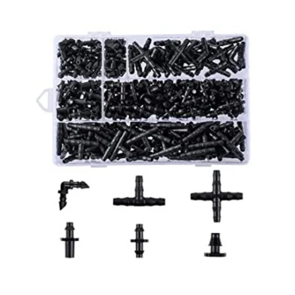 Kit de accesorios de riego de 280 piezas conectores de_1