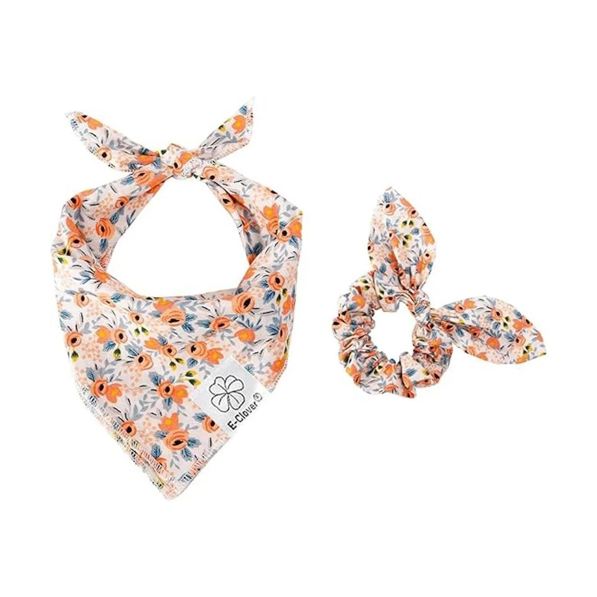 Juego de pañuelos para perros y coleteros a juego baberos_1