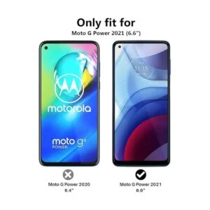 TOCOL Paquete de 6 compatibles con Moto G Power 2021 no_2