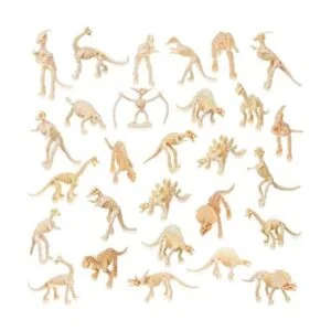 60 piezas de esqueleto de dinosaurio figuras surtidas_1