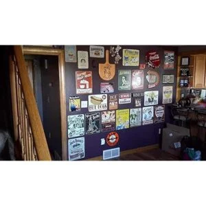 Letrero de metal de Wisesign para decoración de pared_3