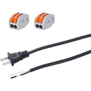 Cable de alimentación de repuesto de 2 clavijas 12 pies_1