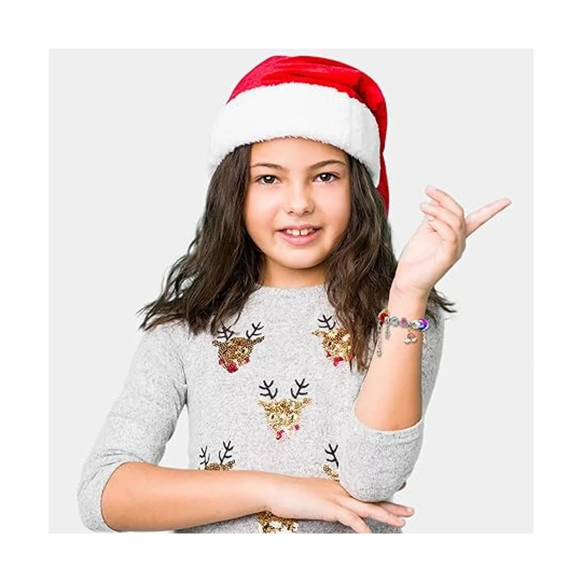 Kit de fabricación de pulseras para niñas suministros de_7