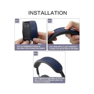 WQNIDE Funda de diadema para Apple AirPods Max lavable_6