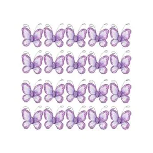 Beaupretty 50 mariposas manualidades malla transparente_1