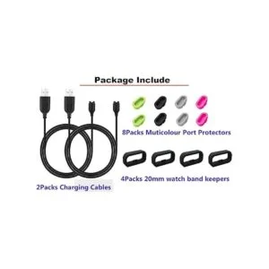 Paquete de 2 cargadores para Garmin vivoactive 3vivomove_2