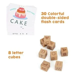 TOY Life Juegos de ortografía de bloques de letras de_3