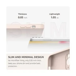 SURPHY Funda cuadrada de silicona compatible con iPhone 11_5