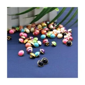 120 botones de perlas de 0.394 in media cúpula de resina_5