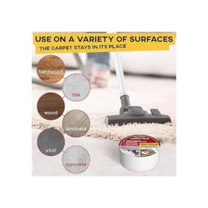 Trazon Cinta adhesiva de doble cara para alfombras suelo_5