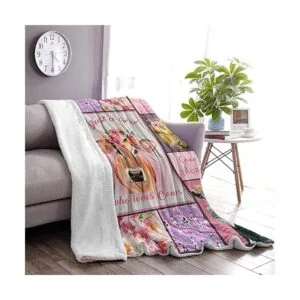 Manta con estampado de vaca manta de forro polar manta_4