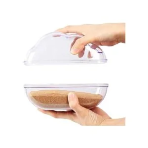 BUCATSTATE Contenedor grande de baño de arena para hámster_6