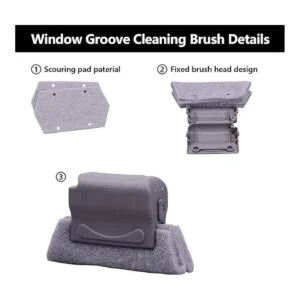 Korunb Magic Window Groove Cleaning Brushs Handheld_5