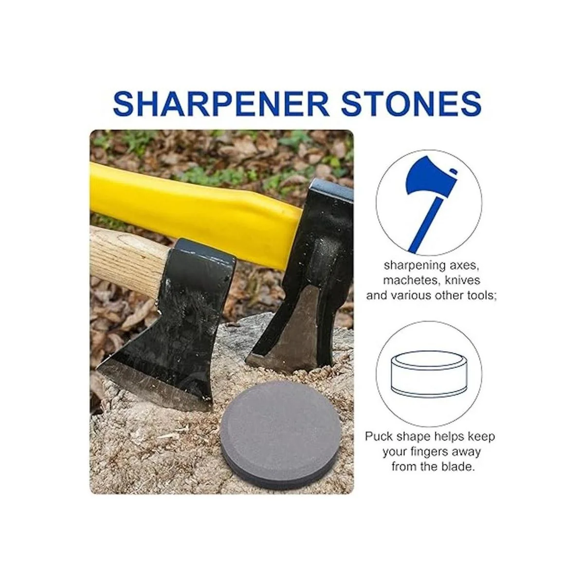 Afilador de hacha para afilar de grano dual afilador_4