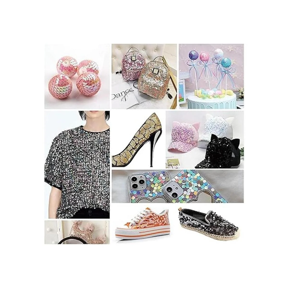 Lentejuelas sueltas de 0.236 in 12.000 lentejuelas_6