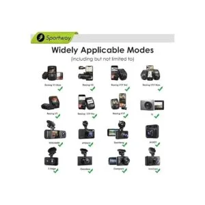 Sportway Soporte de succión para cámara de salpicadero_4