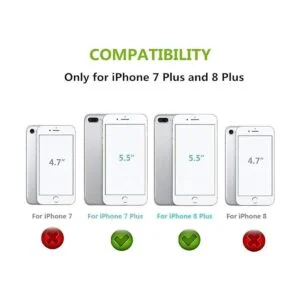 iCoverCase Funda tipo cartera para iPhone 8 Plus7 Plus_2