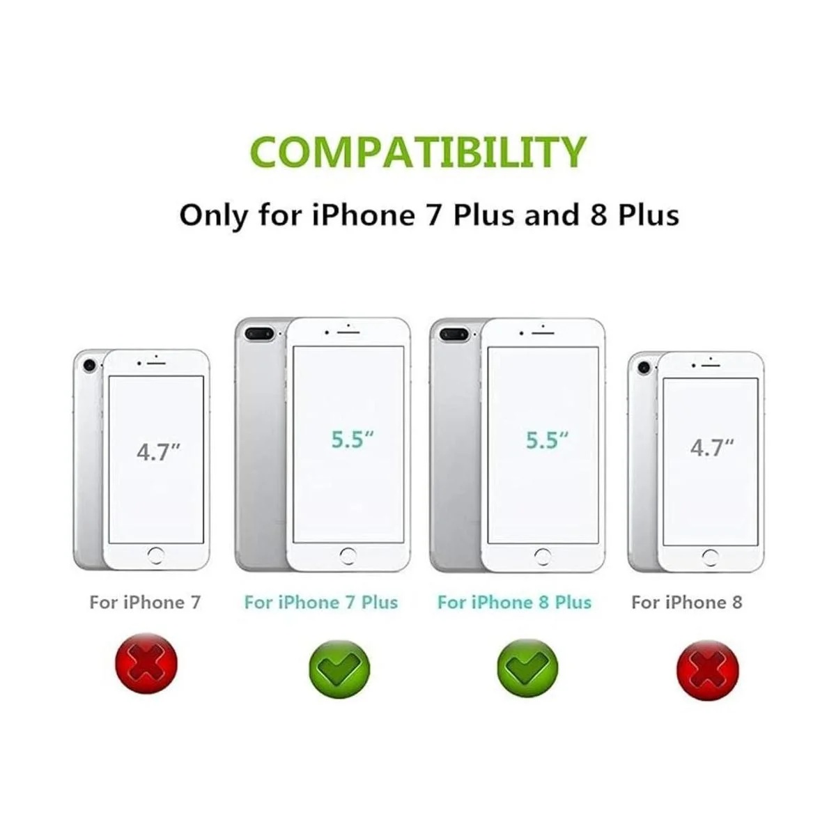 iCoverCase Funda tipo cartera para iPhone 8 Plus7 Plus_2