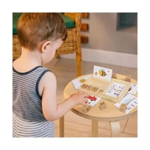 TOY Life Juegos de ortografía de bloques de letras de_6