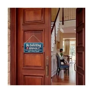 Letrero sin solicitudes para casa divertidos letreros_4