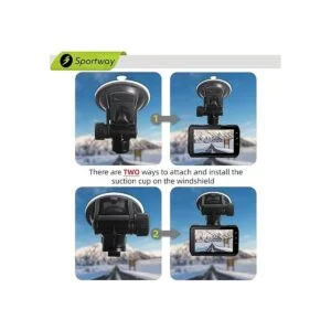 Sportway Soporte de succión para cámara de salpicadero_5