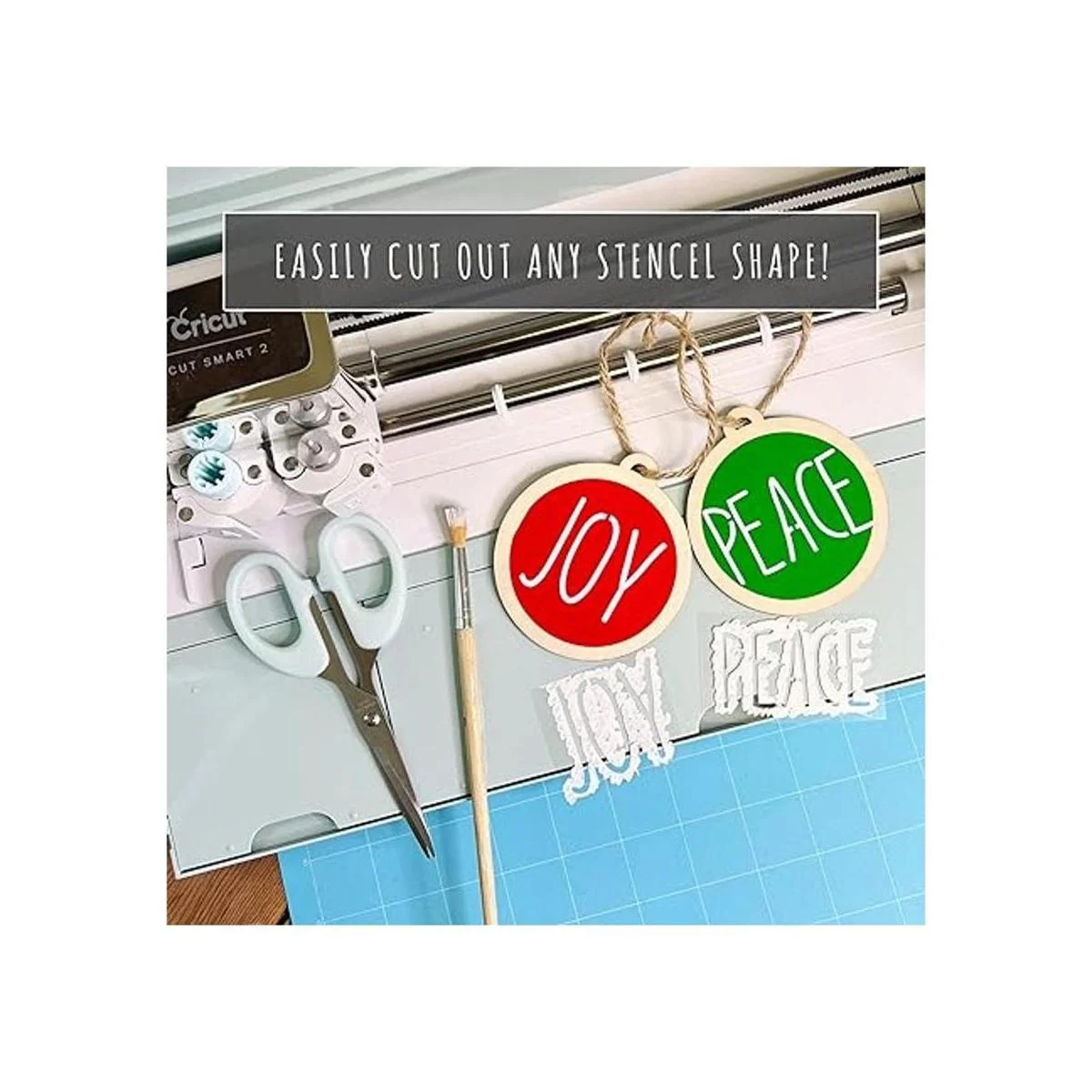 Juego de 24 hojas de plantillas de corte fácil 12 x 12_2