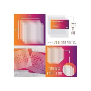 Juego de 24 hojas de plantillas de corte fácil 12 x 12_7