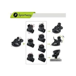 Sportway Soporte de succión para cámara de salpicadero_3